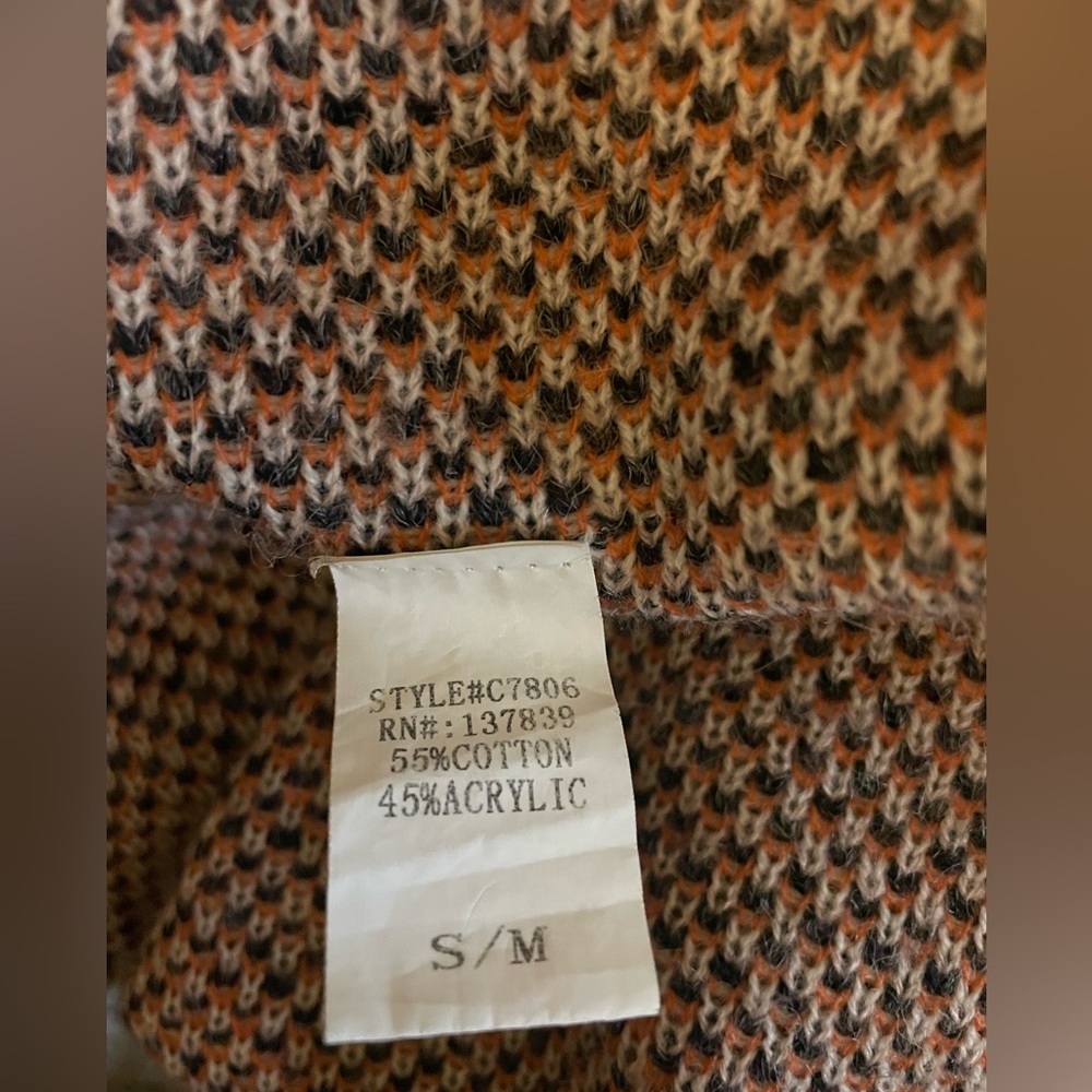 Debut Open Front Cardigan Sz-S/M - Picture 4 of 6